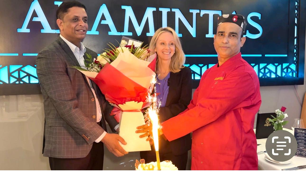 সেলিব্রেটি শেফ শামীমের খাবারের ভক্ত ব্রিটিশ ট্রেজারি মন্ত্রী লুসি রিগবি