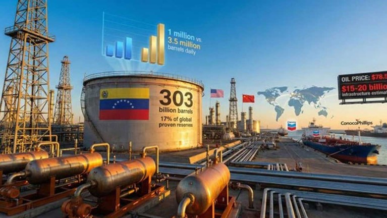 ভেনেজুয়েলার তেল বিক্রি শুরু করল যুক্তরাষ্ট্র