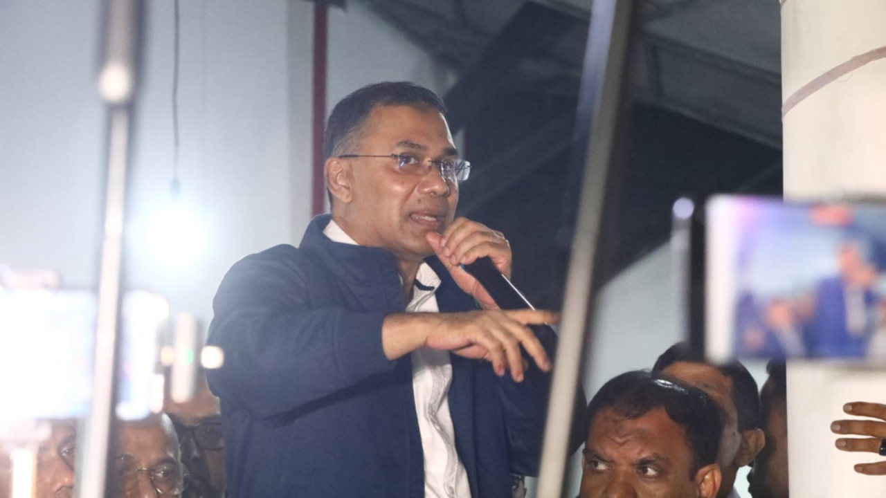 সিলেট থেকে নির্বাচনী প্রচার শুরু করলেন তারেক রহমান