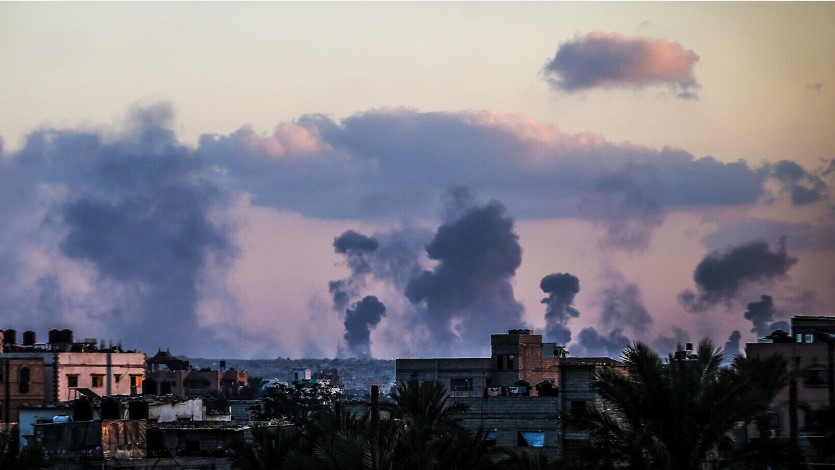 গাজায় বিমান হামলায় ৪৫ জন হত্যা পর আবার যুদ্ধবিরতি নাটক