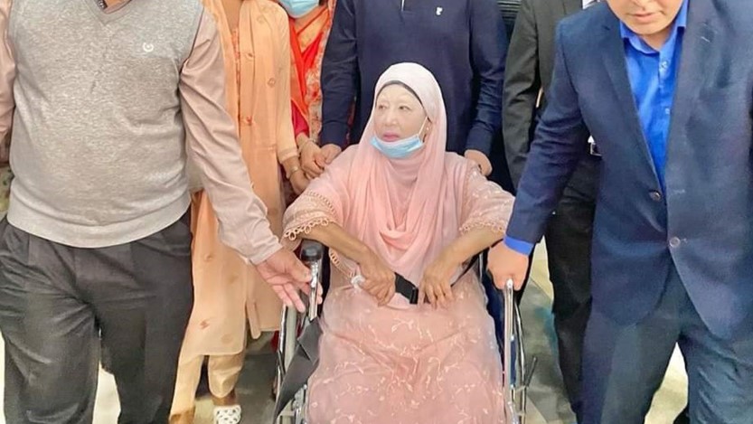 খালেদা জিয়ার সঙ্গে লন্ডনে কারা যাচ্ছেন, জানালো বিএনপি