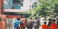 সিলেটে বাসায় ঢুকে স্বামী-স্ত্রী ও গৃহকর্মীকে কুপিয়ে খুন